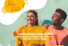 Jobs d'été en Auvergne-Rhône-Alpes 2022 avec le réseau Information Jeunesse