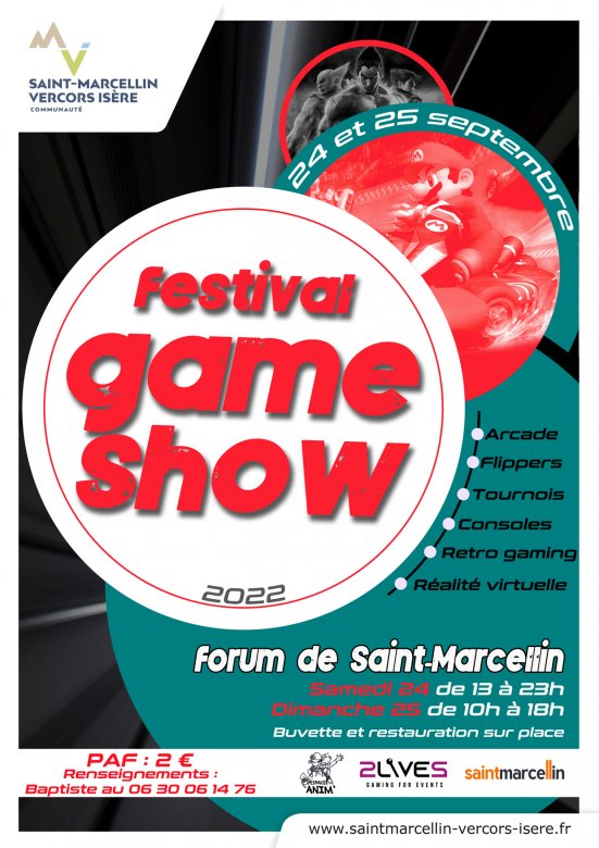 Affiche Festival Game Show