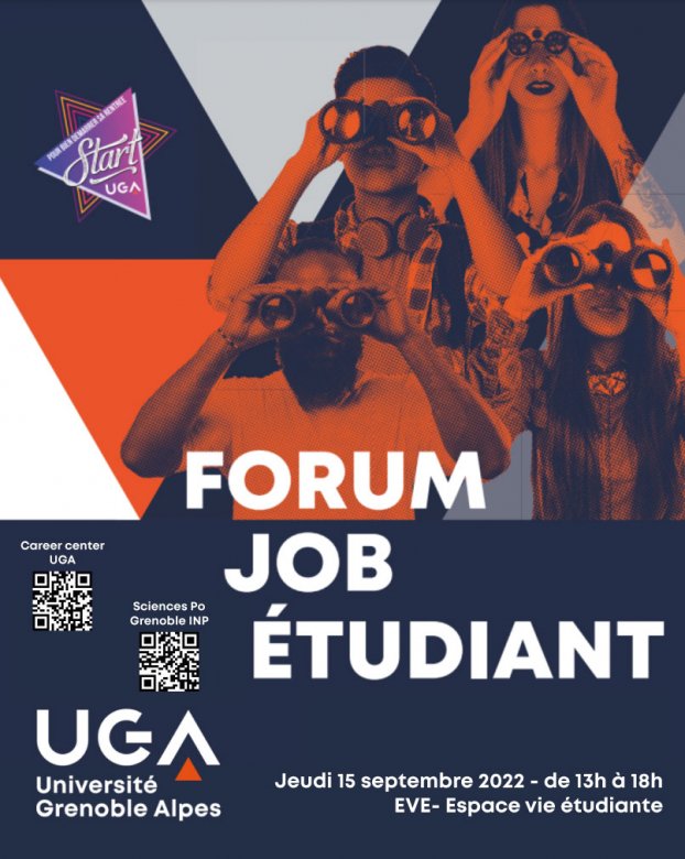 Affiche Forum Job Etudiant UGA