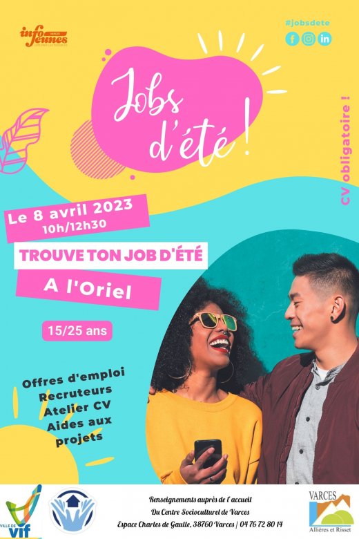 Affiche Forum job d'été